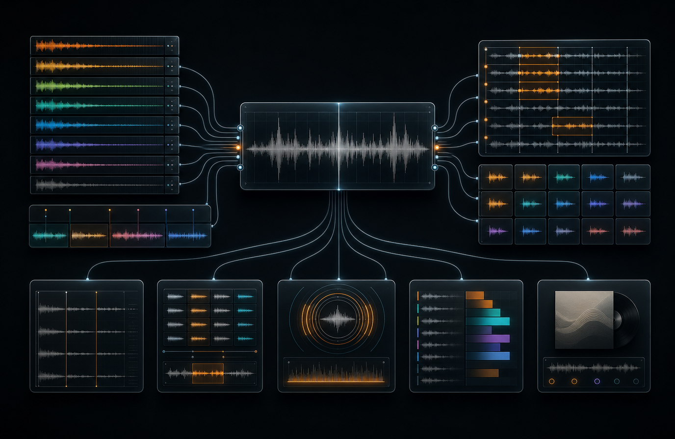 SongRepeat workflow in the ProduceHits suite